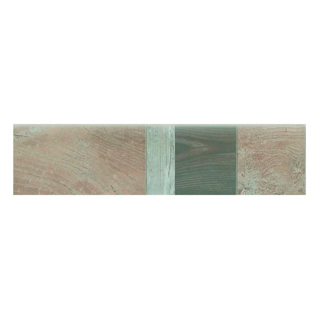 Battiscopa Blocks colore beige H 8 x L 33.3 cm x Sp 8 mm