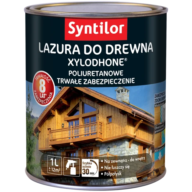 Lazura do drewna XYLODHONE HP 1 l Dąb średni SYNTILOR