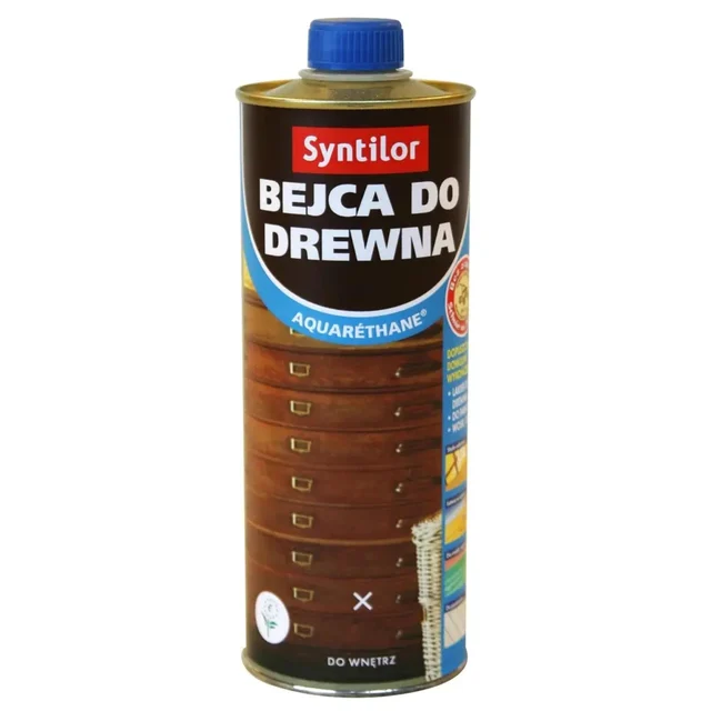 Wodna bejca do drewna AQUARETHANE 0.5 l Dąb rustykalny SYNTILOR