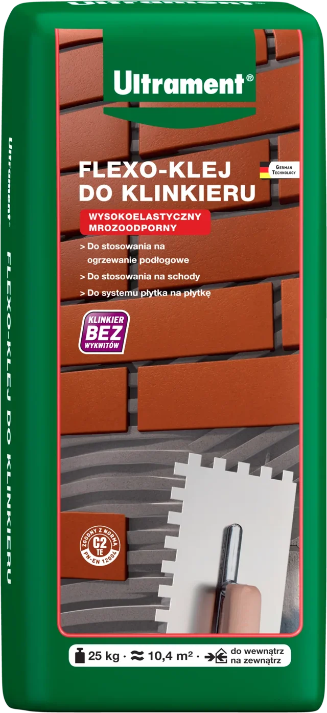 Klej do klinkieru FLEXO 25 kg ULTRAMENT