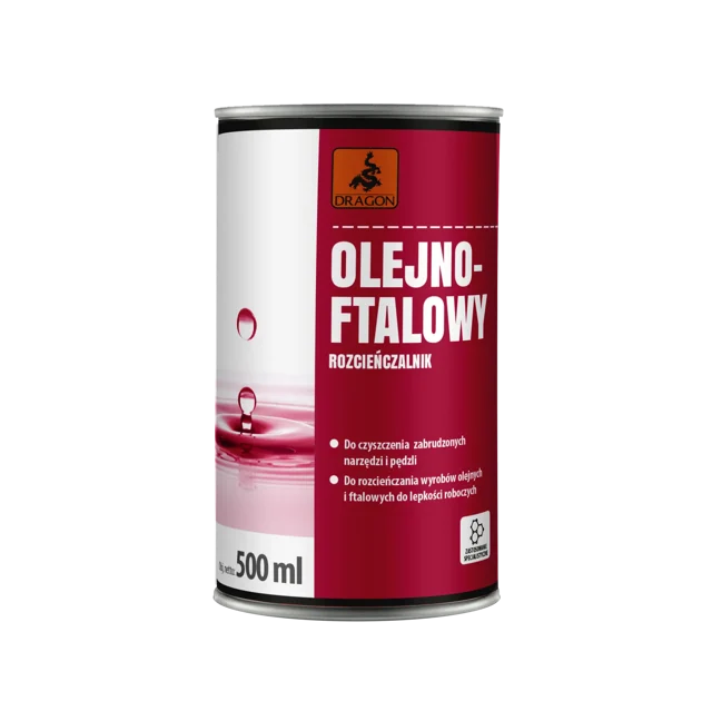 Rozpuszczalnik OLEJNO-FTALOWY 0.5 l DRAGON