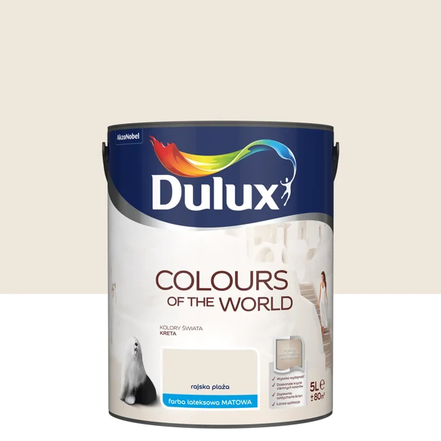 Farba Dulux Kolory świata Rajska plaża 5 l