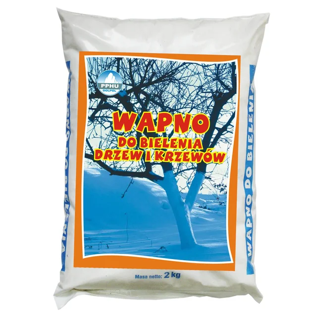 Wapno ogrodnicze do bielenia 2kg Dolpol