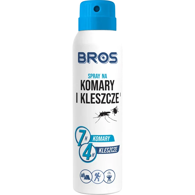 Środek na komary i kleszcze owadobójczy spray 90ml Bros