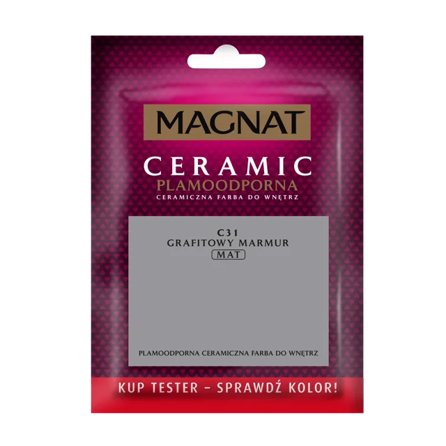 Tester farby Magnat Ceramic Grafitowy marmur 30 ml