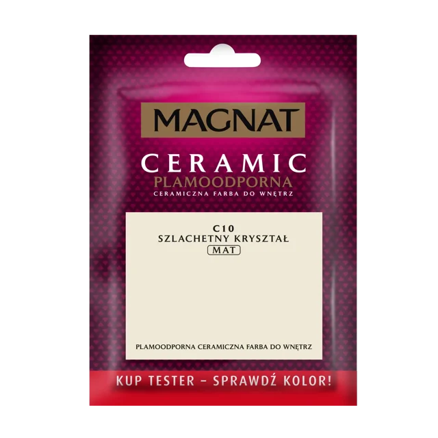 Tester farby Magnat Ceramic Szlachetny kryształ 30 ml