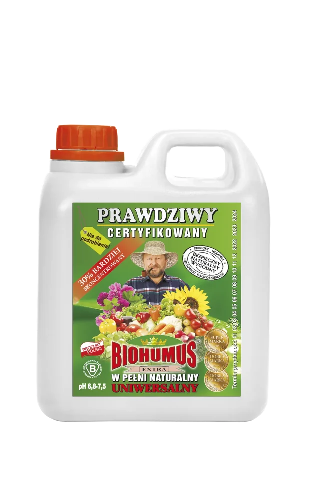 Nawóz do warzyw Biohumus extra 2l Ekodarpol