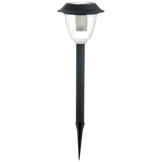 Lampa wbijana solarna JUNIOR IP44 czarna JUMI