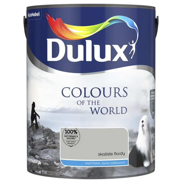 Farba Dulux Kolory świata Skaliste fiordy 5 l