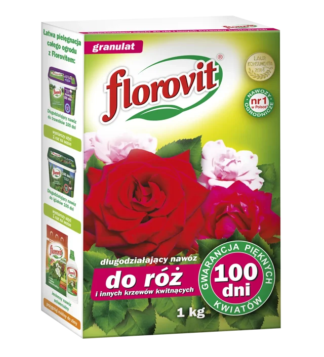 Nawóz do róż i roślin kwitnących 1kg Florovit