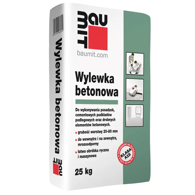 Wylewka betonowa 20-80 mm 25 kg Baumit