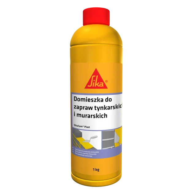 Plastyfikator do zapraw murarskich i tynkarskich Sikacem Plast 1 kg Sika