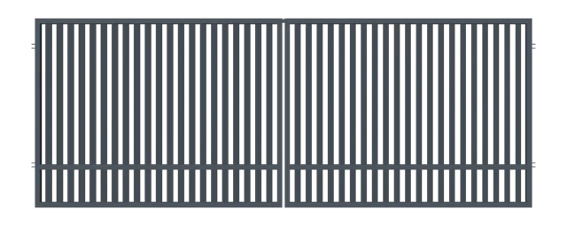 Brama dwuskrzydłowa Agat 4x1,5 m Polargos