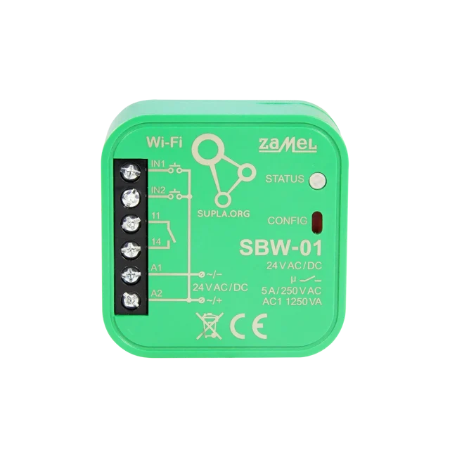 Sterownik bramowy Wi-Fi SBW-01 SUPLA ZAMEL