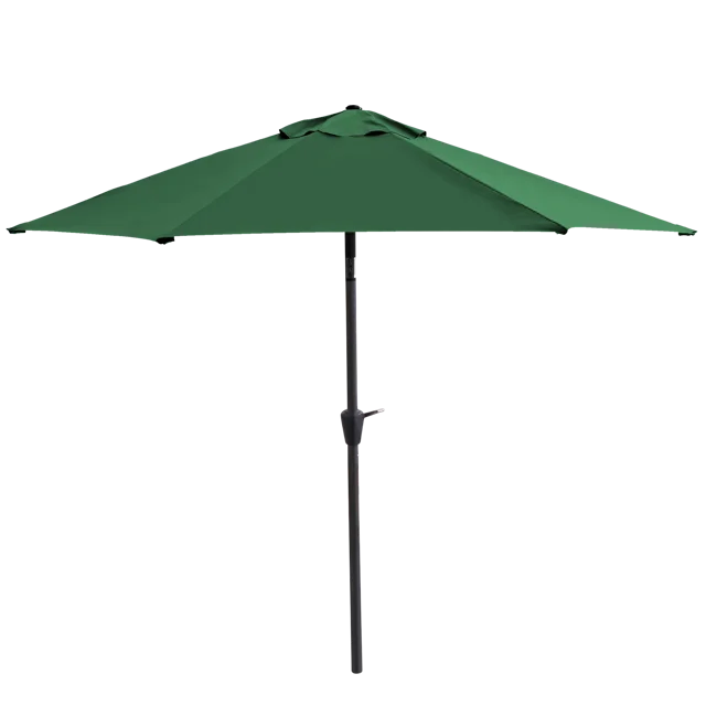 Parasol ogrodowy okrągły Havana 300x240 cm zielony