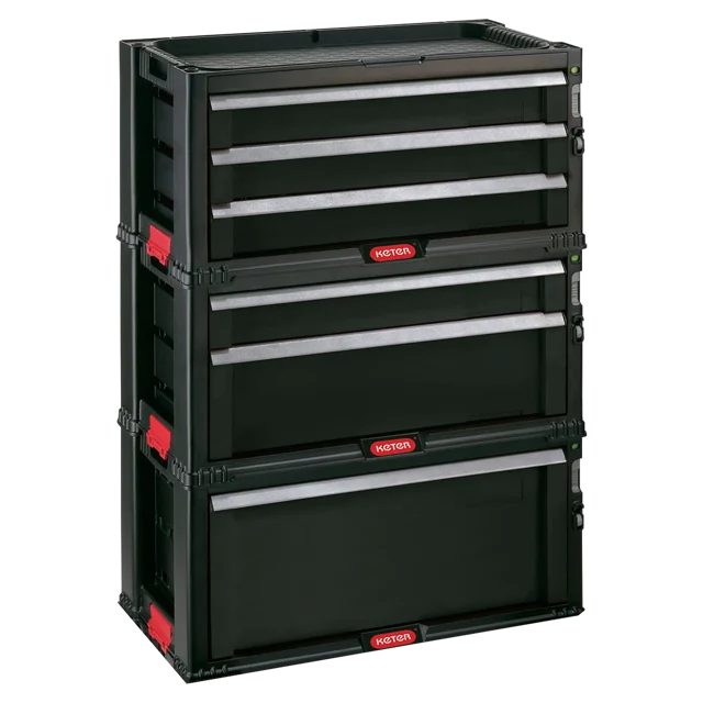 Regał warsztatowy TOOL CHEST SET 6 szuflad KETER