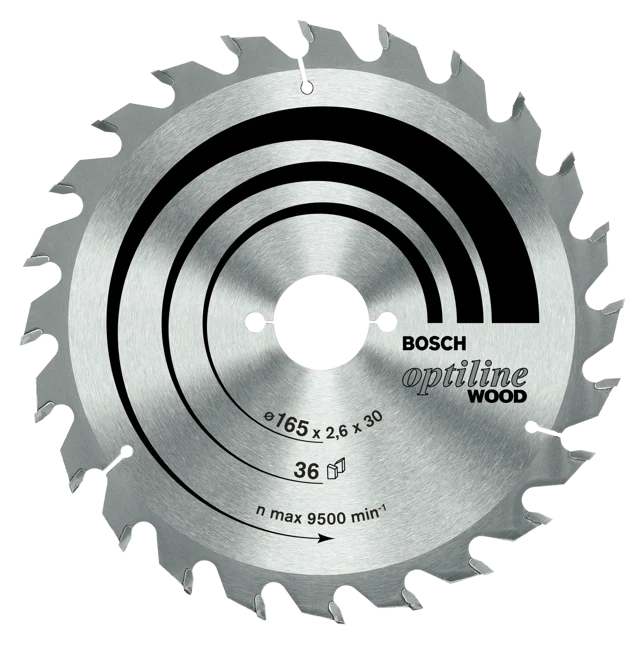 Tarcza do cięcia drewna Optiline Wood śr.165 mm 36T BOSCH