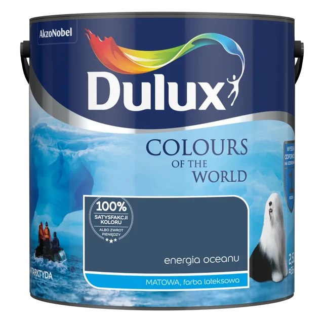 Farba Dulux Kolory świata Energia oceanu 2.5 l