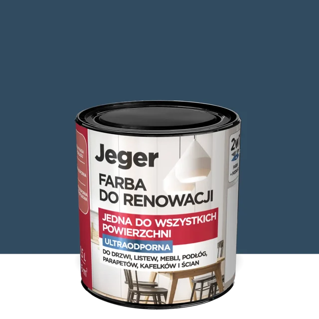 Farba do renowacji 0.5 l Magiczny granat JEGER