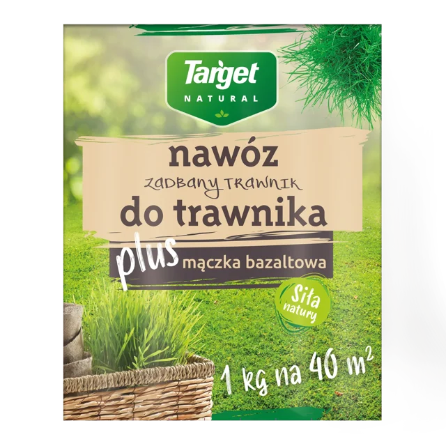 Nawóz do trawnika 1kg z mączką bazaltowąTarget