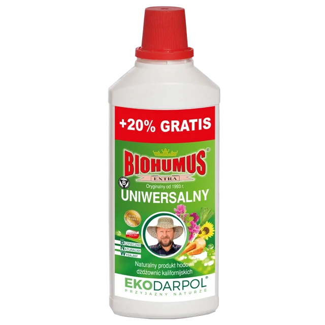 Nawóz organiczny uniwersalny 1.2l Biohumus extra Ekodarpol