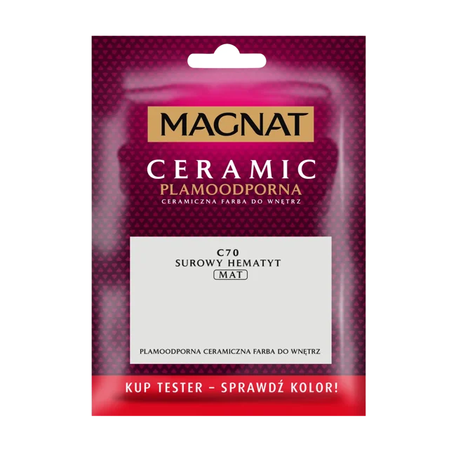 Tester farby Magnat Ceramic Surowy hematyt 30 ml