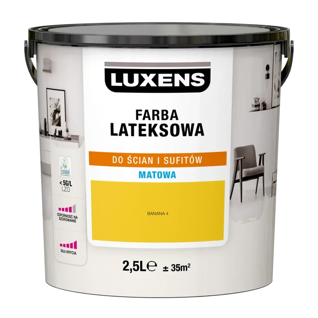 Farba Luxens Lateksowa Banana 4 2.5 l