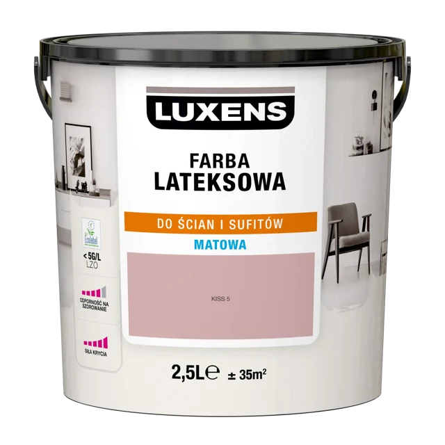 Farba Luxens Lateksowa Kiss 5 2.5 l