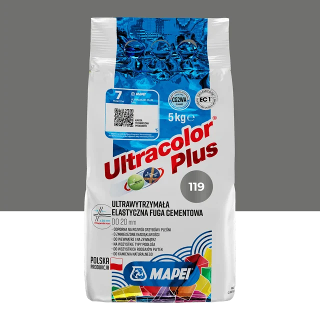 Fuga cementowa Ultracolor PLUS 5 kg Mapei