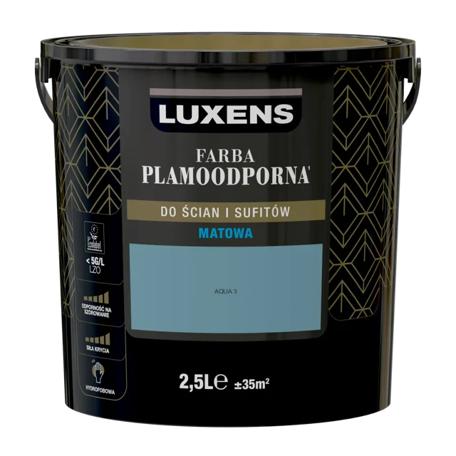 Farba Luxens Plamoodporna Aqua 3 2.5 l