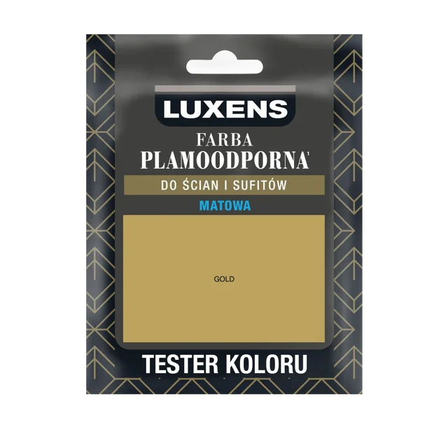 Tester farby Luxens Plamoodporna Złoty 25 ml