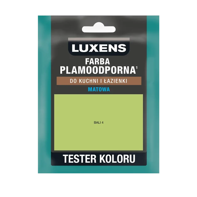 Tester farby Luxens Plamoodporna do kuchni i łazienki Bali 4 25 ml