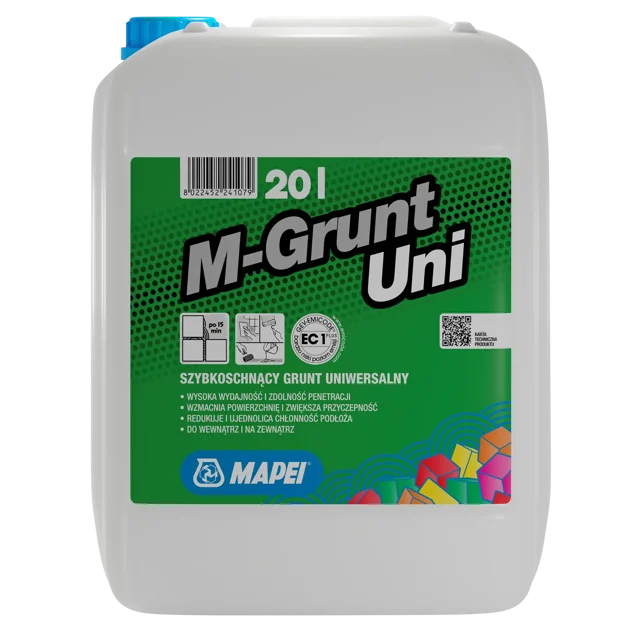 Grunt szybkoschnący M-GRUNT UNI 20L MAPEI