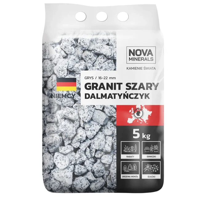 Grys Dalmatyńczyk 16-22mm 5kg szary Nova minerals