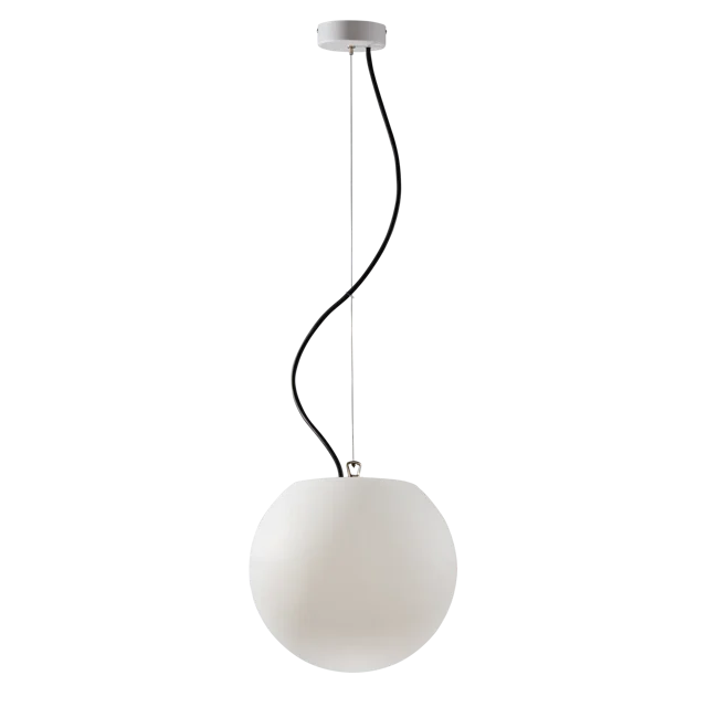 Kula ogrodowa wisząca Cumulus IP44 biała E27 TK Lighting