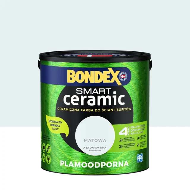 Farba Bondex Smart Ceramic A za oknem zima 2.5 l