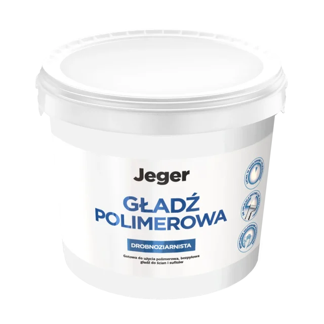 Gotowa gładź polimerowa 14kg Jeger