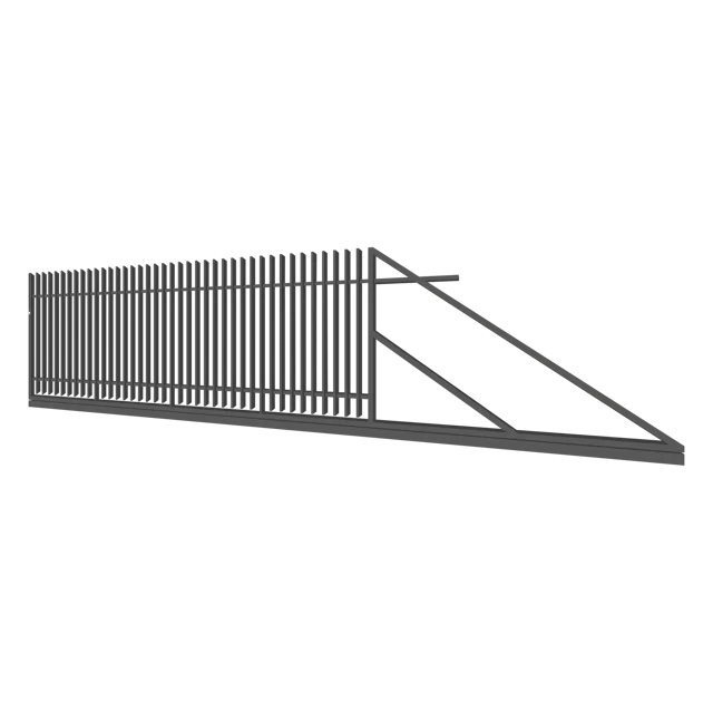 Brama przesuwna Negros 4x1,5 m prawa automat Polbram