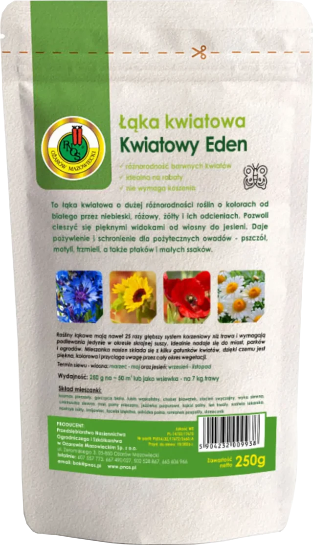 Łąka kwiatowa Kwiatowy Eden 250g Pnos