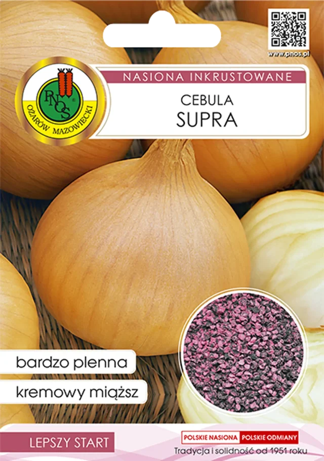 Cebula Supra nasiona inkrustowane Pnos