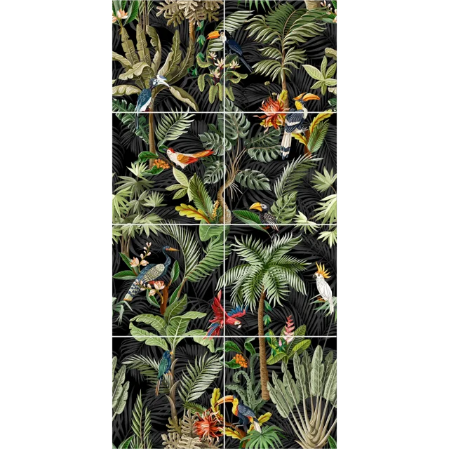 Obraz Mural Midnight Garden 120 x 240 8EL Alfa-Cer