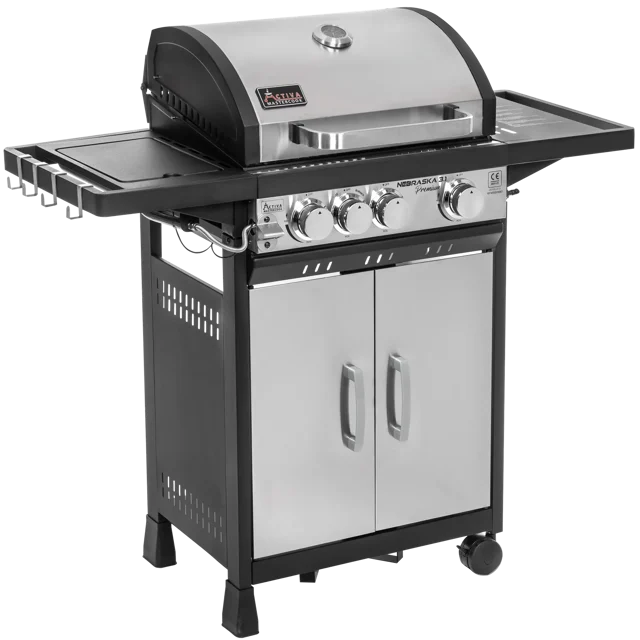 Grill gazowy 4 pal. 10.9kW Nebraska 19741GS Activa