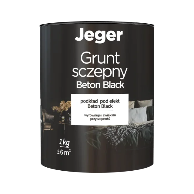 Grunt szczepny do efektu Beton Black 1 kg Jeger