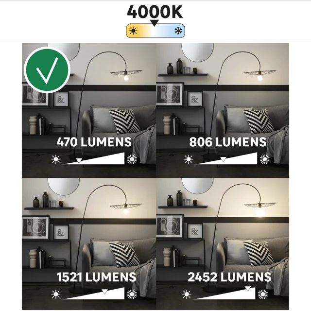 Żarówka LED E14 3,4 W 470 lm Neutralna biel Lexman