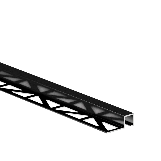 Profil wykończeniowy aluminium kwadrat 11 X 12 mm / 2.5 m Czarny Cezar