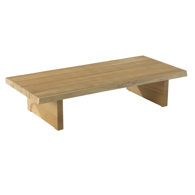 Stolik ogrodowy Maya 170x73 cm drewniany teak Naterial