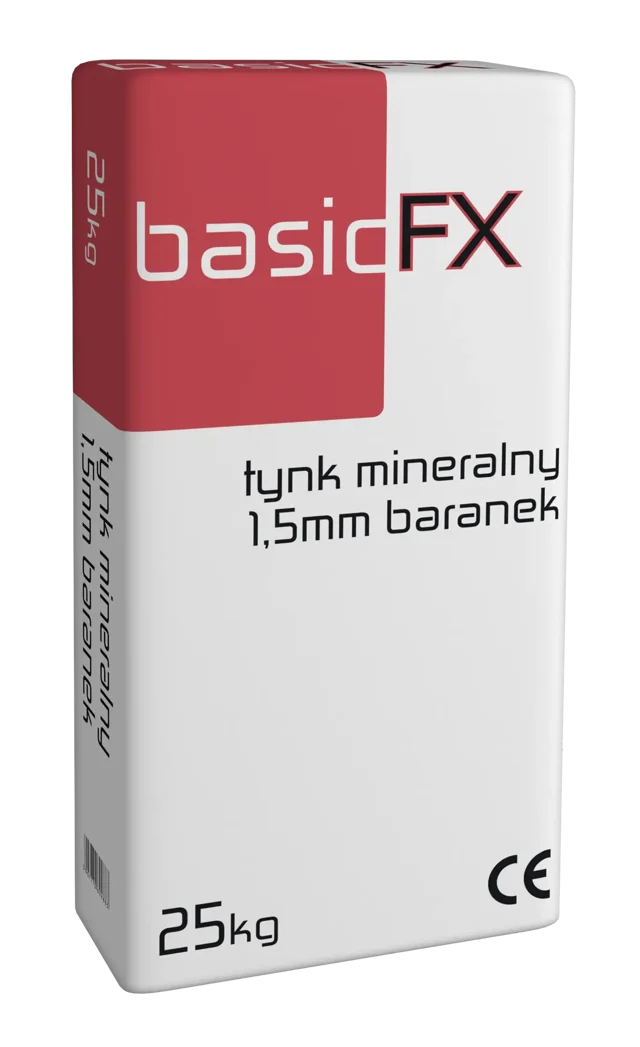 Tynk mineralny BARANEK, 1.5 mm BASIC FX