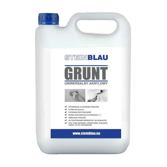 Grunt uniwersalny akrylowy Perfect 5 l Steinblau