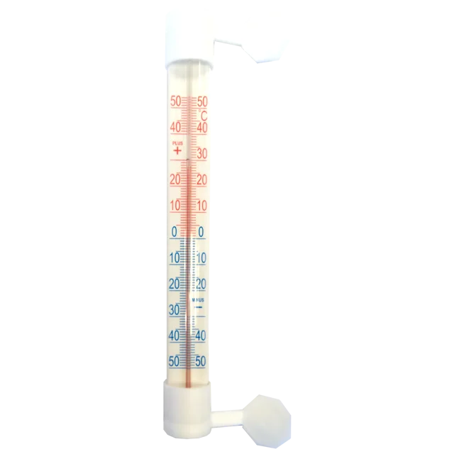 Termometr ZEWNĘTRZNY RURKOWY ŚREDNI DUWI