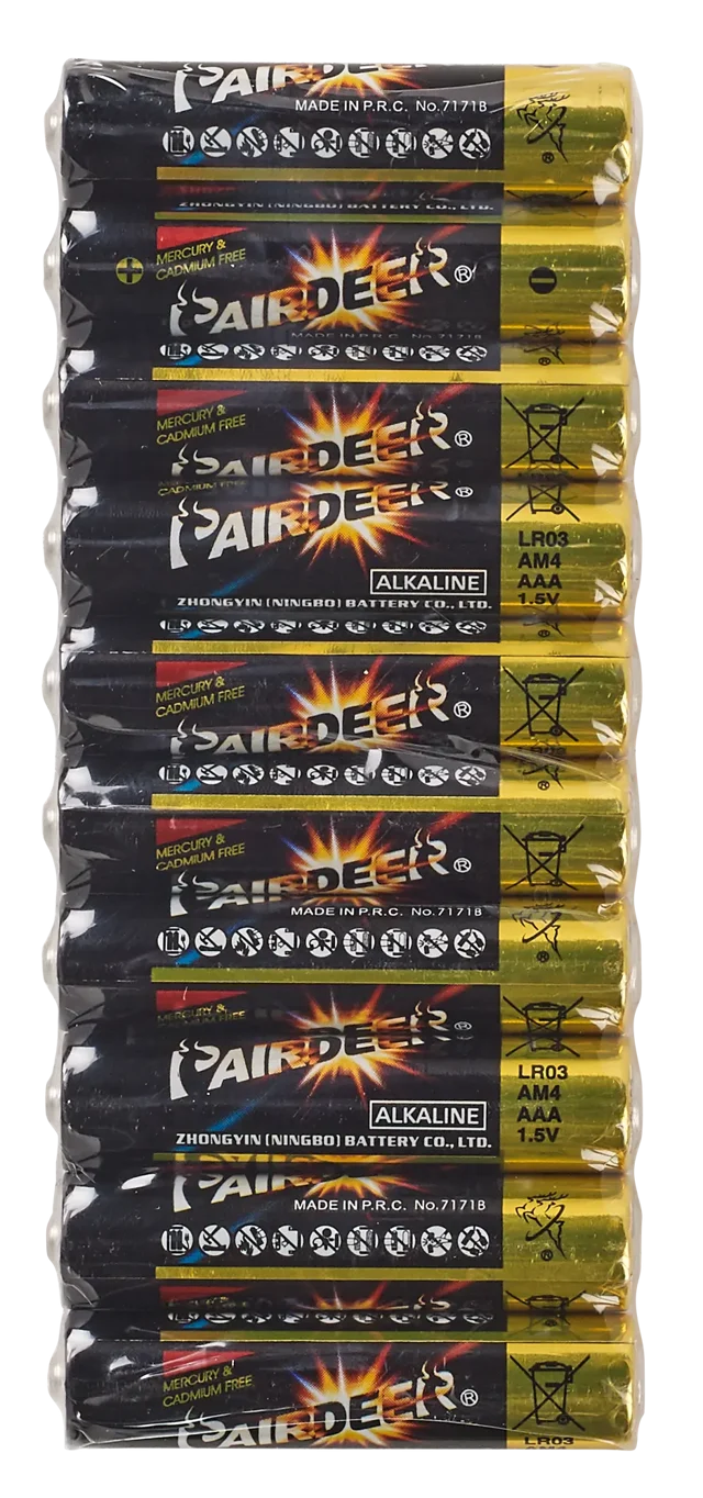 Bateria alkaliczna LR03 AAA 10 szt. PAIRDEER